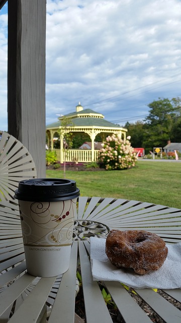 Coffee Donut Napkin Food Dessert 