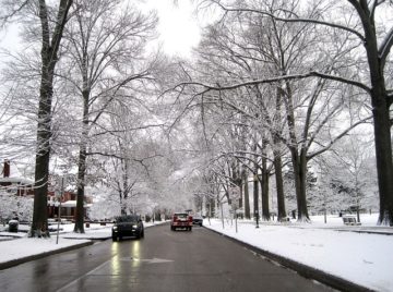 Street Winter Huntington Snow 