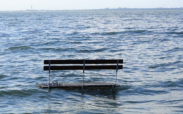 High Water Bank Water Dangast 