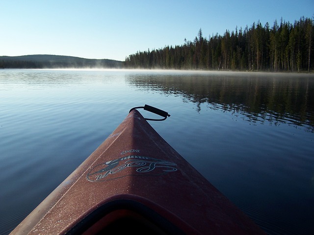 Kayak Boat Lake Kayaking Water 