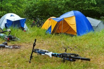 Bike Camping Rain Tent Camp 
