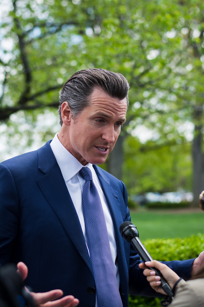 Lt. Governor of California Gavin Newsom Meets the Press